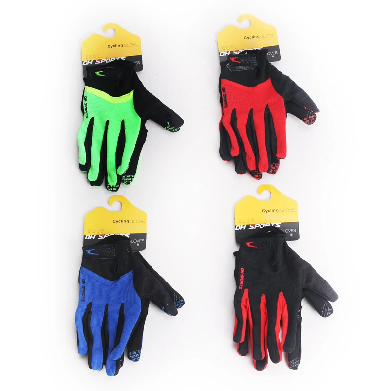 Велосипедные перчатки полный палец спортивные противоударные MTB велосипедные с