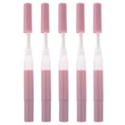 Пустой Поворотный Контейнер для ручки, 5 шт., 3 мл, инструмент, кисточка для ногтей розовый контейнер для отбеливания зубов