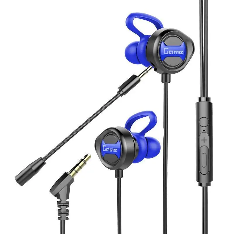 

G31 3.5mm Aux Jack Wired Gaming Headphones With Volume Control and Dual Controllable Microphone Excellent Stereo Bass Sound