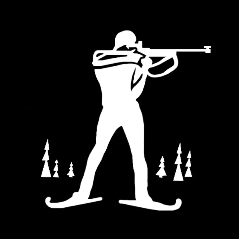 Volkrays креативные автомобильные стикеры биатлон для пересеченной местности