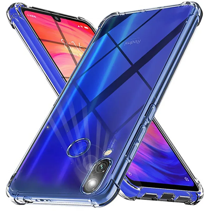 Чехол для Xiaomi Redmi Note 7 7S NOTE7 мягкий силиконовый чехол из ТПУ телефона 7Pro Pro 7A Poco X2 |