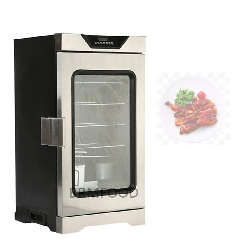 

Electric Meat Sausage Smoke Rotisseries Roaster Sausage Chicken Smoke Cooker Stainless Steel