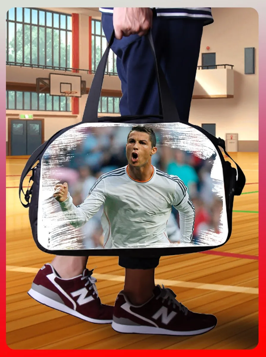 Спортивная сумка с принтом спорт футбол криштиану роналду - 42 | Спорт и