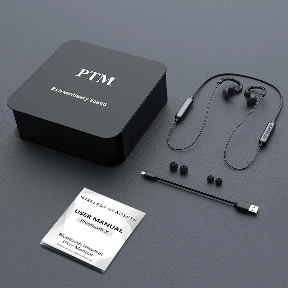 PTM L1 беспроводные Bluetooth наушники Hifi портативные музыкальные с микрофоном стерео