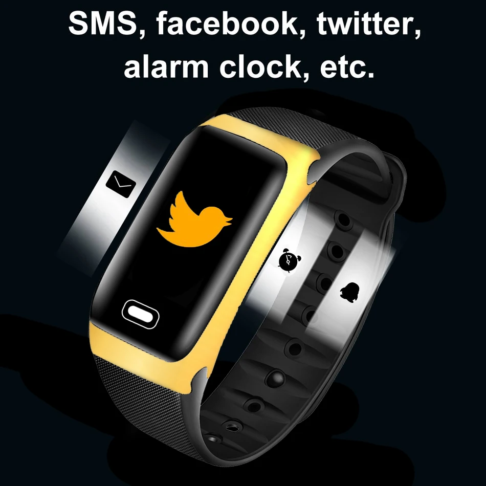 Смарт-Браслет Смарт-часы для мужчин android IOS водонепроницаемый смарт-Браслет