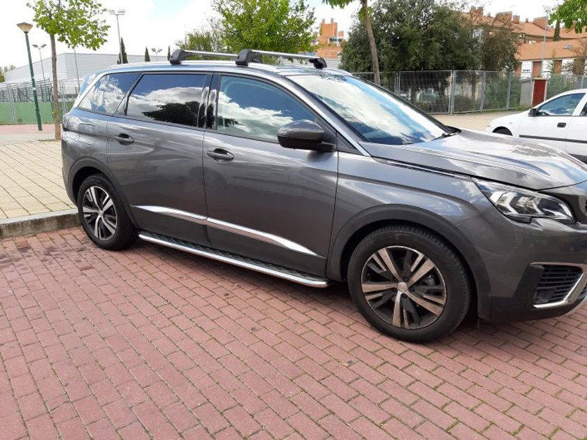Беговая доска боковой шаг боковой бар для peugeot 2008 и 5008, самый популярный стиль в Китае, поставляемый ISO9001 завод, утолщающийся алюминий
