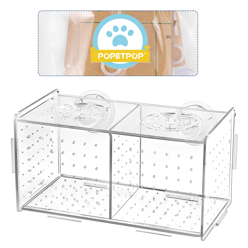 

Breeding Isolation Box Multifunctional Thicken Hatching Boxes Fish Tank Holder Aquarium Incubator for Aquarium Fish Ta