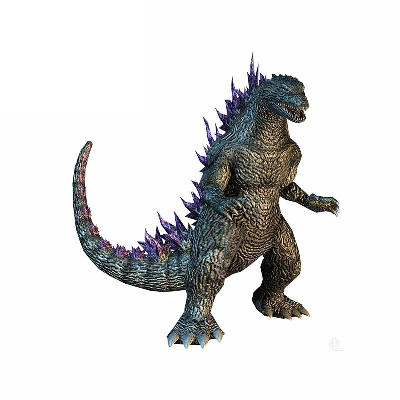3D фигурки монстров Shin Gojira мягкая статуя наклейка на лобовое стекло мотоцикла