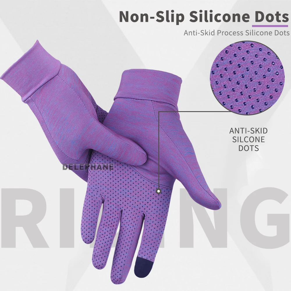 Перчатки женские эластичные для спортзала и занятий спортом на открытом