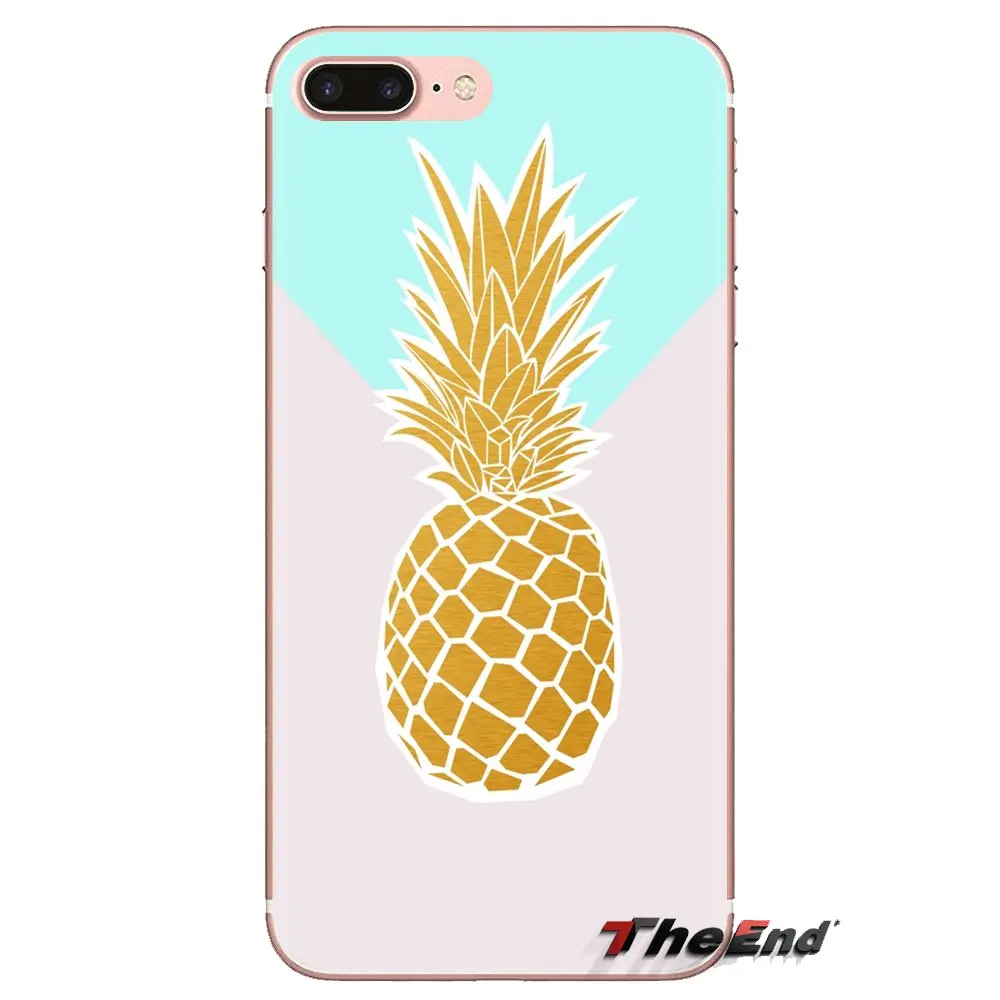 Pineapple Fruit For Samsung Galaxy S3 S4 S5 Mini S6 S7 Edge S8 S9 S10 Plus Note 3 4 5 8 9 Soft Transparent Cases Covers |
