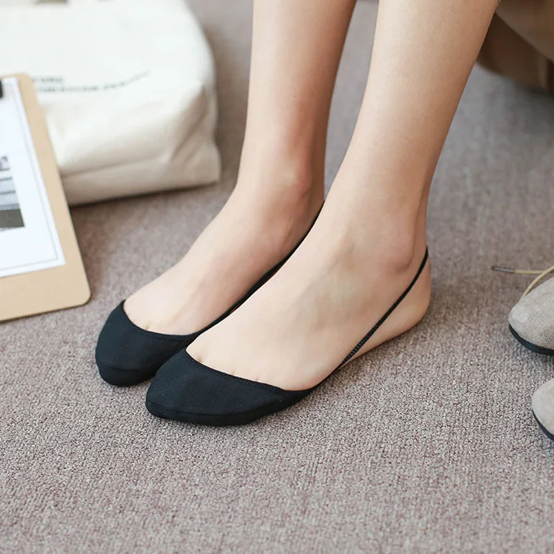 Носки женские хлопковые ультратонкие дышащие короткие 1 пара | Женская одежда