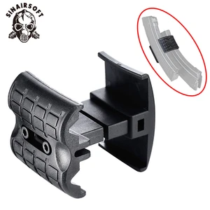 Нейлоновый зажим AK47 AK74 винтовочный пистолет двойной журнал муфта ссылка скорость погрузчик Параллельный разъем для пейнтбола Охотничьи аксессуары