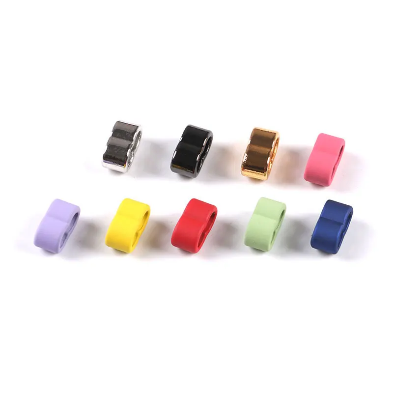 Фиксатор шнура из сплава с отверстиями в форме тыквы зажим на шнурке для одежды