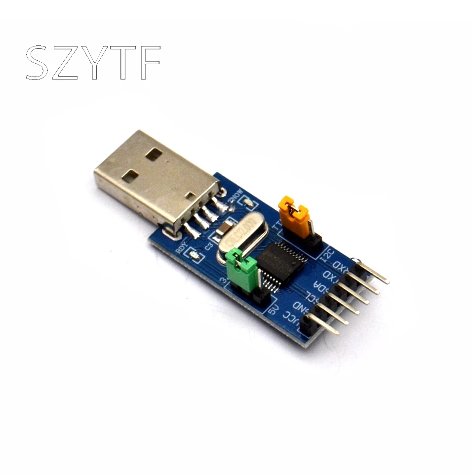 CH341T комбинированный модуль USB к IEC IIC UART ttl одночиповый серийный