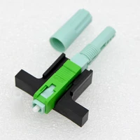 100pcs new optic fiber quick connector single mode scpcapc field mountable fiber optic fast connector with cold tool wholesale