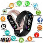 Смарт-часы Xiaomi 2021 M6, женские и мужские Смарт-часы с пульсометром, фитнес-трекингом, спортивный браслет для Apple Huawei Xiaomi Mi Band, часы