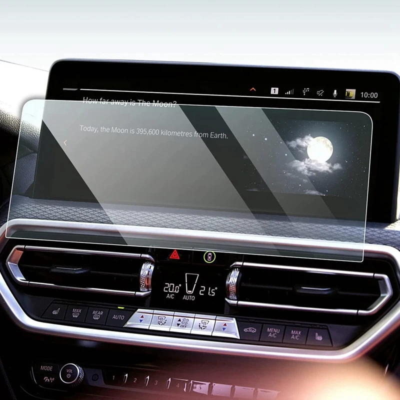 

For -BMW G05 X3 G02 X4 2022 12.3-Inch Car GPS Navigation Touchscreen Protector Center Display Tempered Glass Film