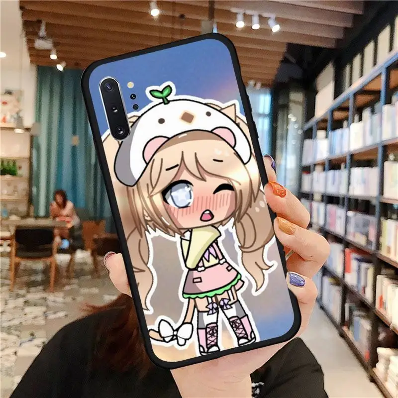 

Gacha Life game Phone Cases For Samsung A50 A51 A71 A20E A20S S10 S20 S21 S30 Plus ultra 5G M11 funda cover
