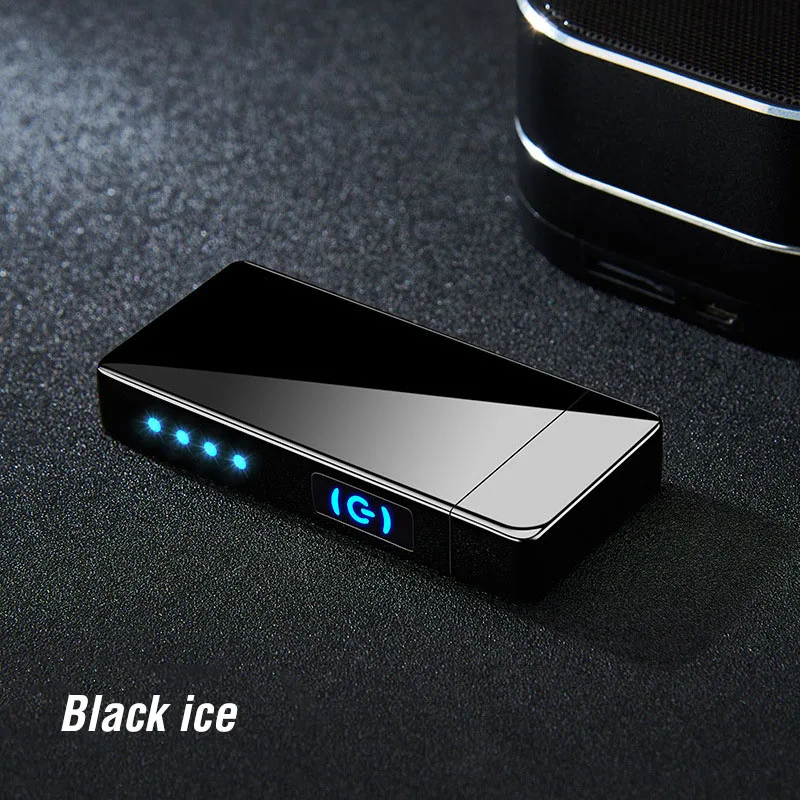 Новинка 2021 зажигалка с двойной дугой USB электрическая плазменная дуговая новинка