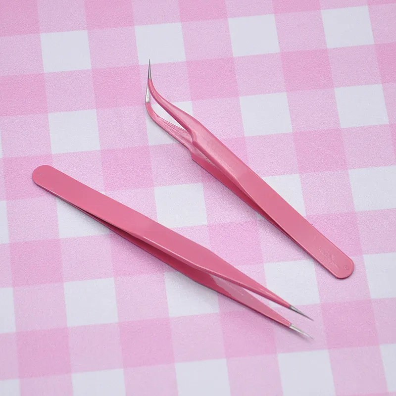 Пинцет из нержавеющей стали с изогнутыми точками для резки полимерной глины