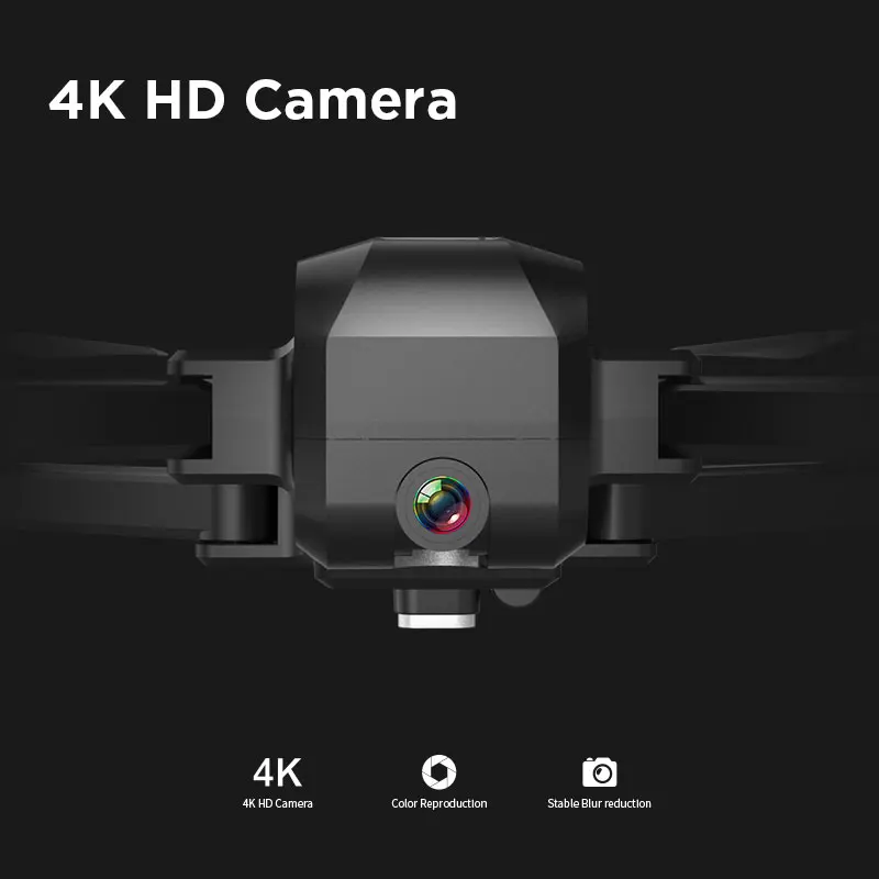 H20 4K Drone Dual Camera Profissional Quadcopter Stable Height RC Helicopter VS SG706 F11 KF607 XS816 GD89 | Игрушки и хобби