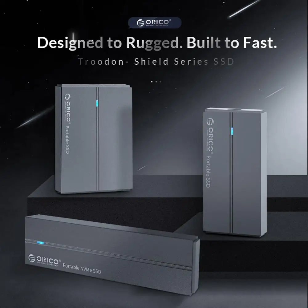 Внешний жесткий диск ORICO 1 ТБ SSD 128 ГБ 256 512 SATA mSATA NVME Портативный твердотельный