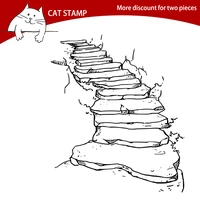 steps transparent clear stamps for scrapbooking card making photo album silicone stamp diy decorative crafts
