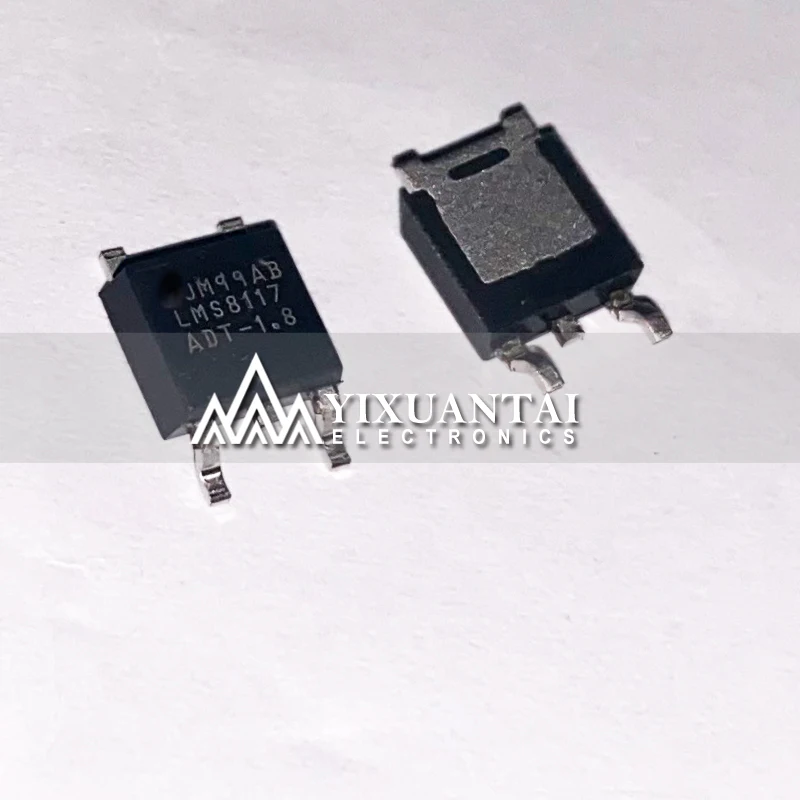 10 шт./лот LM1117DTX-5.0 LMS8117ADTX-1.8 LR374 MC7808BDTRK 7808 TO252 - Габаритные размеры: LMS8117ADTX-1.8