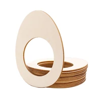 10pcs dinner napkin buckle wedding party napkin ring holder wood crafted