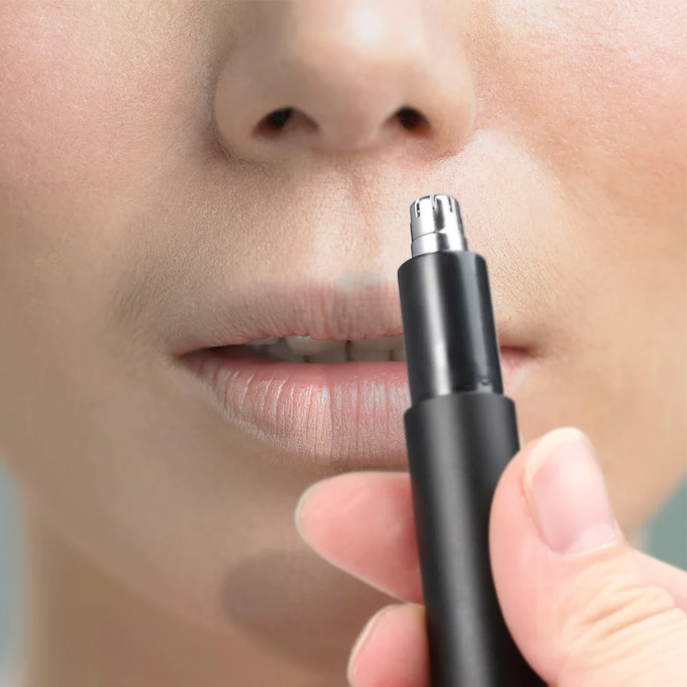 Мини электрический триммер для удаления волос в носу портативная бритва машинка