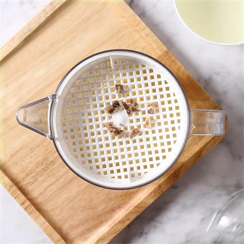 Кухонная масляная фильтрация разделяющая соусное масло суп жировой сепаратор