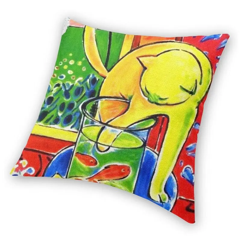 Матиссом Le Chat Aux Poissons Rouges декоративная наволочка для подушки дома декоративные