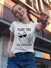 Женские футболки, пуловеры, городская американская одежда, модная смешная футболка с изображением острых котов и коротким рукавом, Y2K, Харадзюку, женская летняя Прямая поставка