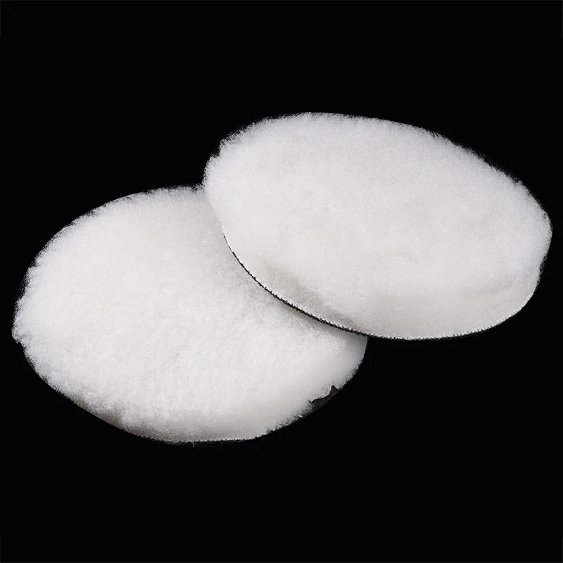 2pcs 4/5/7 Inch Wool Pads Waxing Polishing Buffing Pad Wheel for Car Auto Pads|Полировальные подложки| |