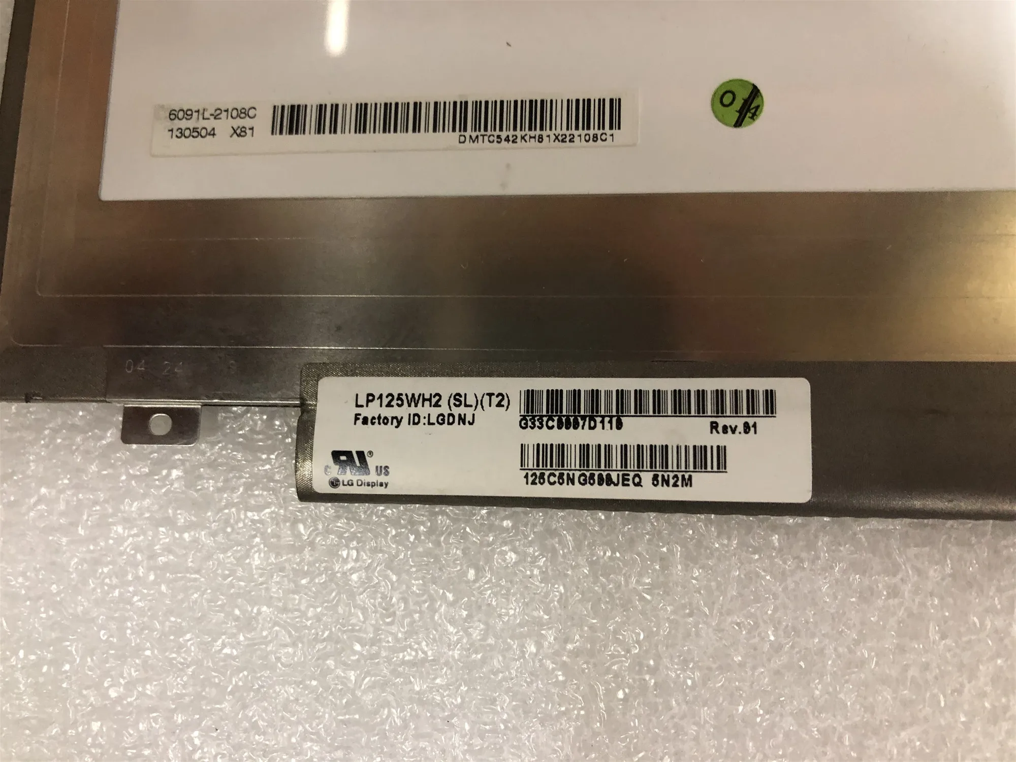 LP125WH2-SLT2 сменный экран для ноутбука 12 5 дюйма светодиодный HD 40 контактов без
