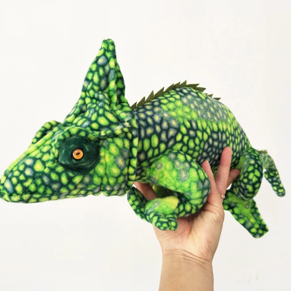 Детская плюшевая игрушка BOLAFYNIA мультяшная Подушка хамелеон для малышей на