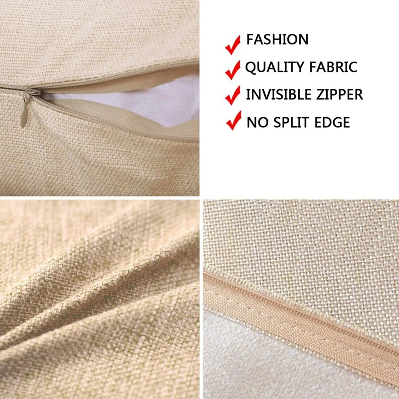 Чехлы на подушки с застежкой молнией для дивана гостиной домашнего