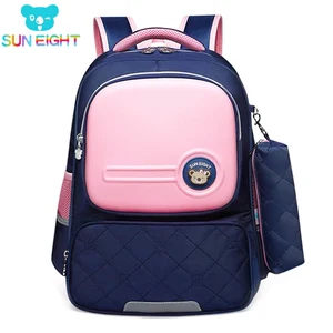 Ортопедический рюкзак для девочек, школьные ранцы для девочек, детская школьная сумка на молнии, милый детский рюкзак