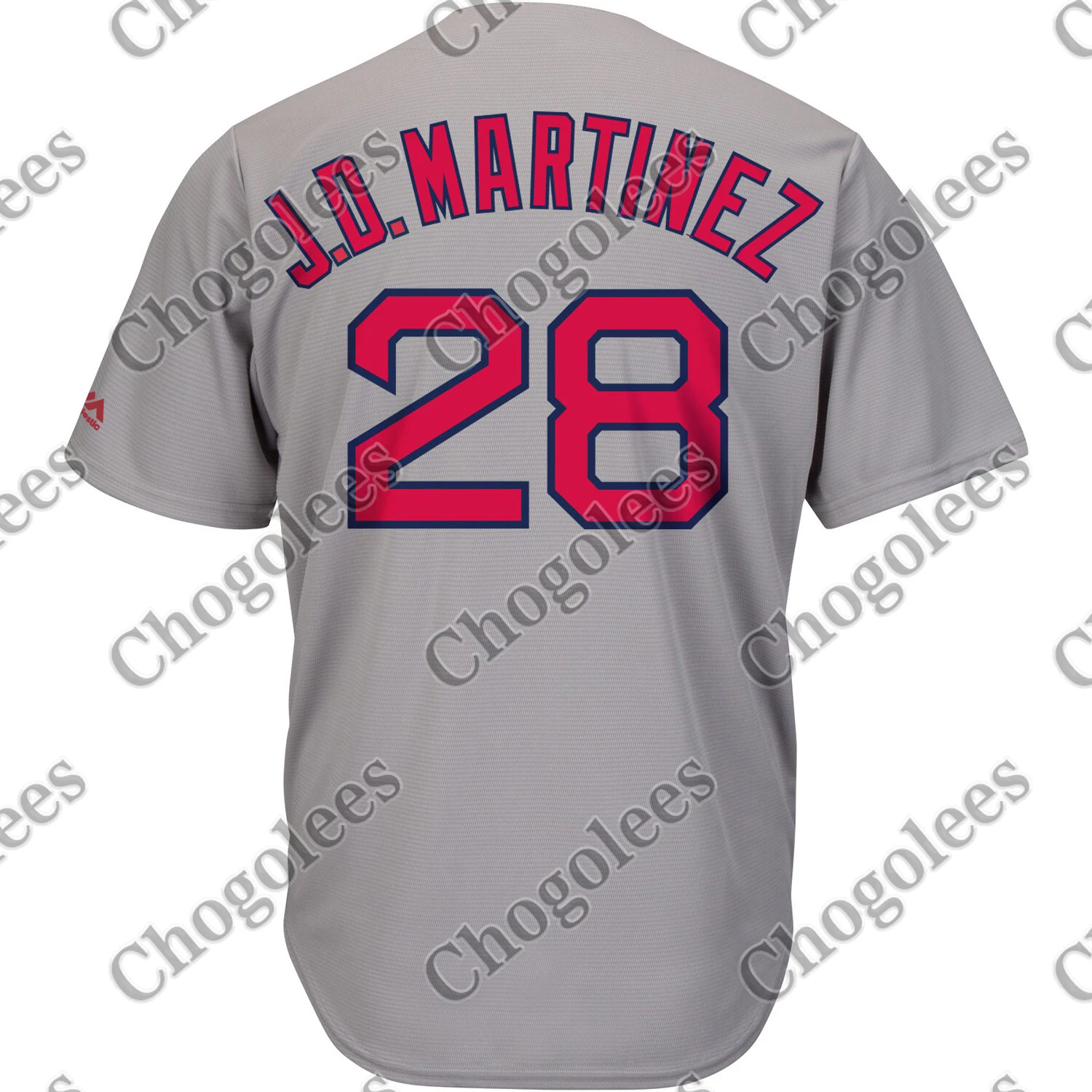 

Baseball Jersey J.D. Martinez Boston Majestic Road Cool Base Player Jersey - Gray