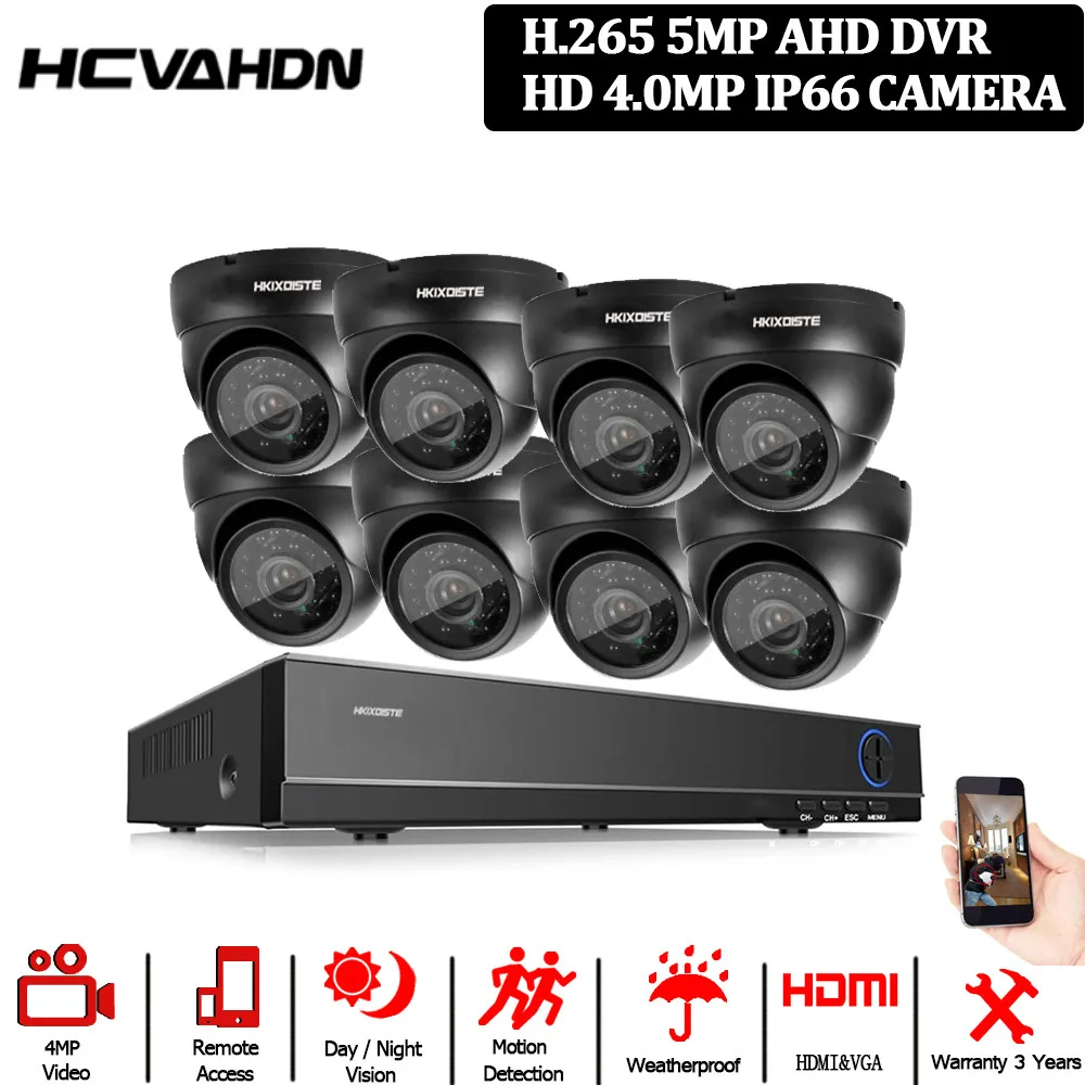 Домашняя Cctv камера комплект системы безопасности 8ch наружная домашняя