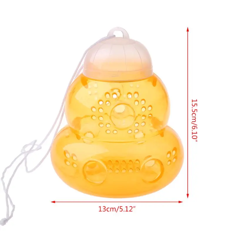 

2 Packs Beehive Wasp Trap Hornets Yellow Jackets Wasp Repellent Hornet Trap Bee Catcher Home Garden Wasp Hornet Hanging Traps