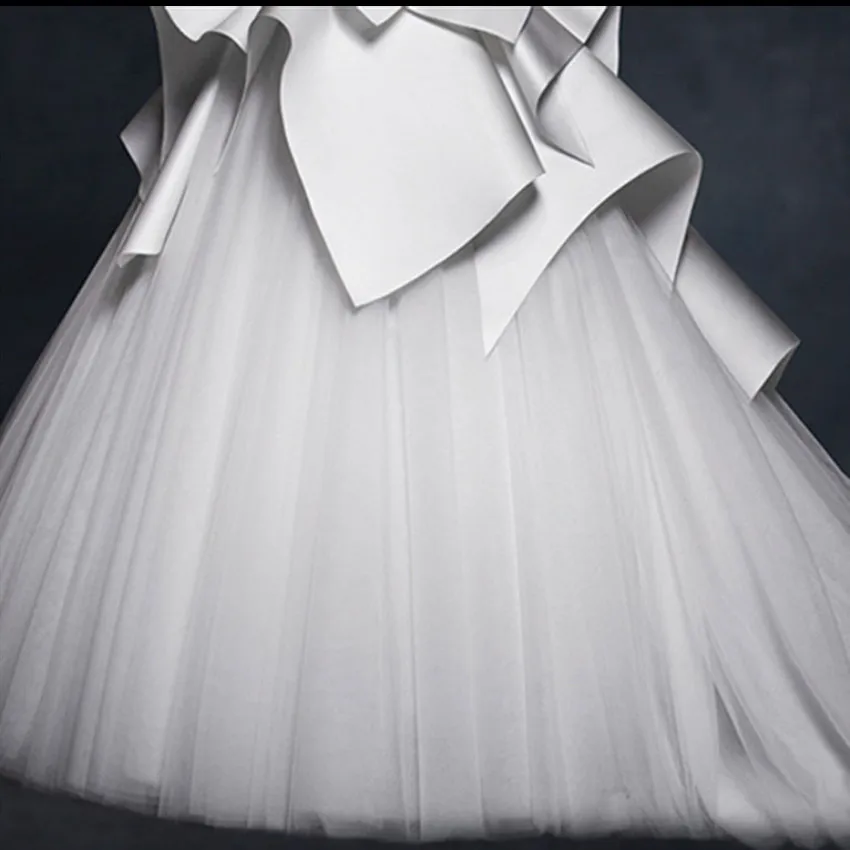 

Vintage Wedding Dresses 2020 Elegant V Neck Wedding Gowns Sleeveless Vestido De Noiva White Ivory Bride Dress