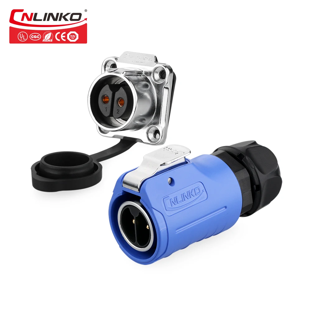 

New LP20 Series M20 Wire to Board IP67 2-9 Pin Waterproof Connector Patition Type Plug Panel Mount Welding Socket Panel Connecot