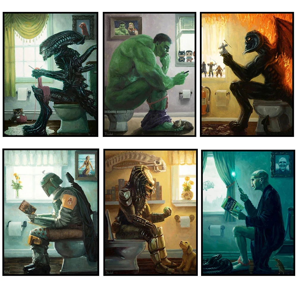 Картина на холсте Марвел принты стену супергероя Железный человек плакат и