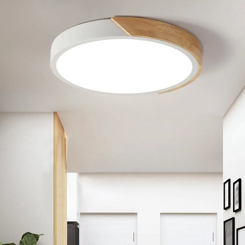 Plafonnier Led au design moderne, éclairage d'intérieur, luminaire décoratif De plafond, idéal pour un salon