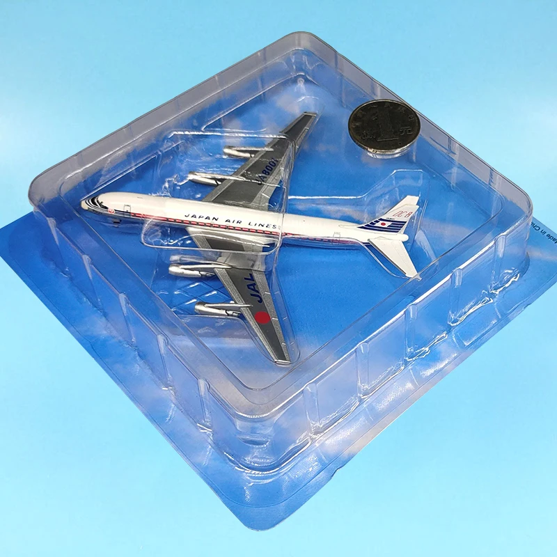 Литье под давлением 1/400 масштаб JAL DC 8 около 11 см японские авиалинии модель