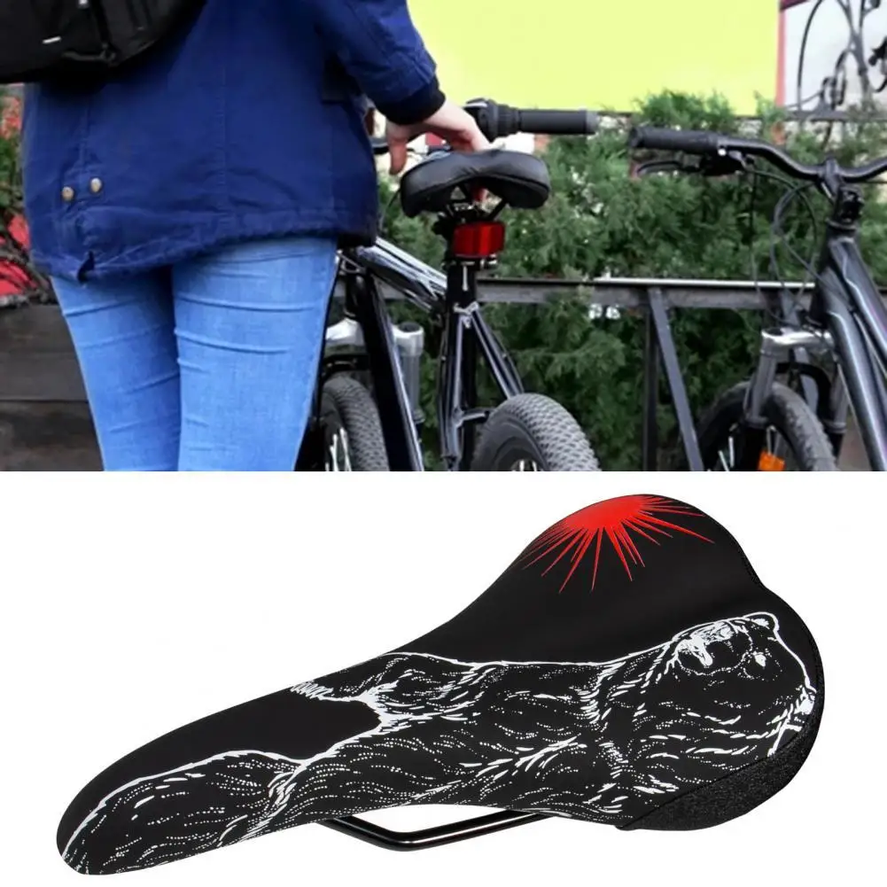 

60% Discounts Hot!Bike Seat Shock Absorb Breathable Bike Supplies Waterproof Surface Replacement Bicycle Saddle for Racing