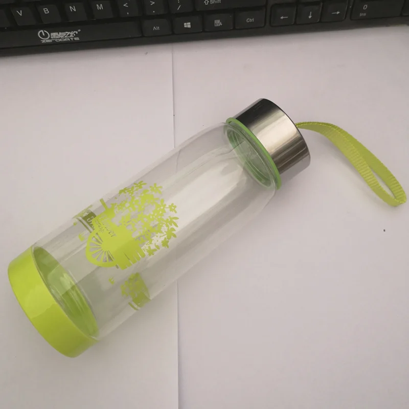 Пластиковые герметичные крышки для бутылки с водой 650 мл 22 унции петлей переноски