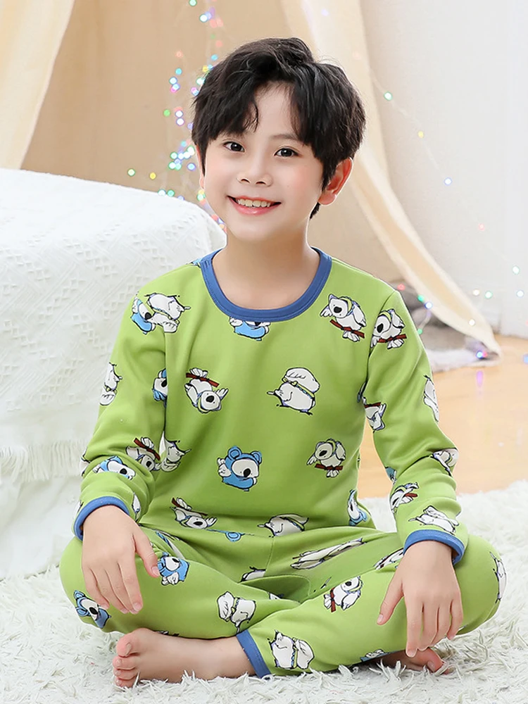 Pijama Para Bebés Y Niñas Pijama Antideslizante,100% Algo 
