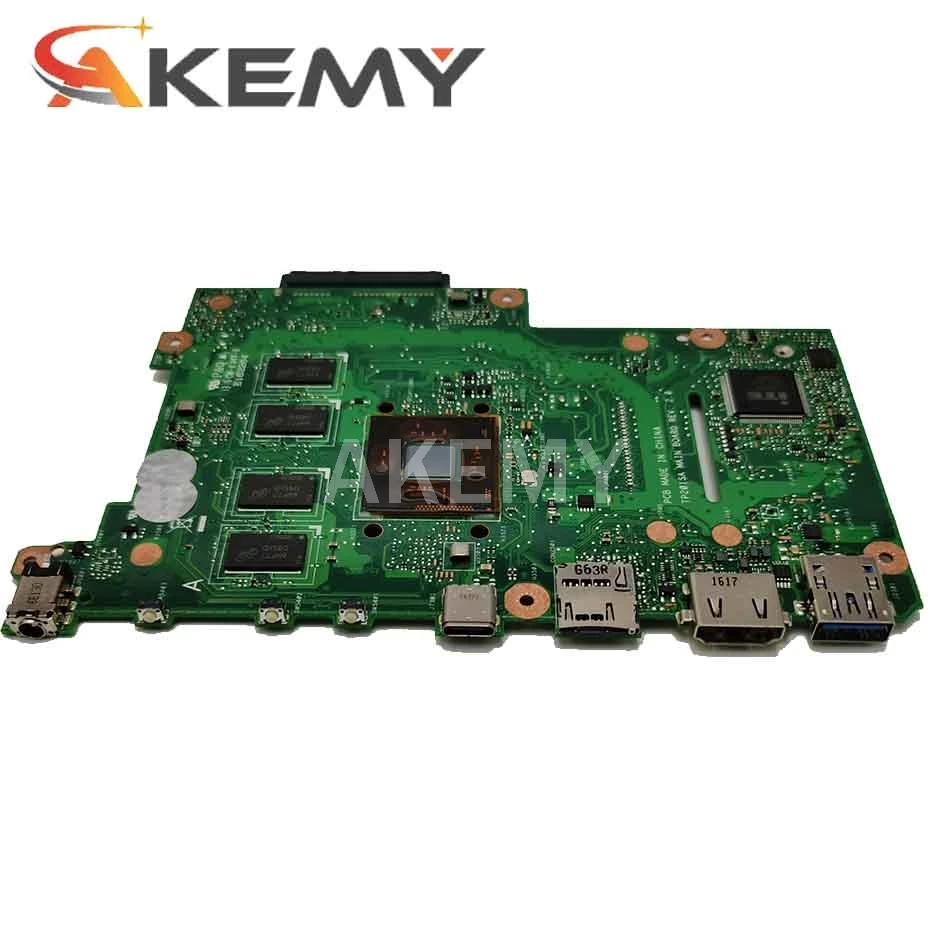 

Akemy New! TP201SA original mainboard for ASUS Flip VivoBook TP201 TP201S TP201SA Laptop motherboard w/ N3710 CPU 4GB RAM